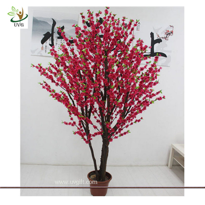 China UVG CHR069 Decorative Christmas Tree Stands Wedding Cherry Flowers larger bonsai supplier