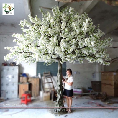 China UVG CHR016 GuangZhou Manufactory 4m High Wedding Decking Larger Artificial Cherry Blossom supplier