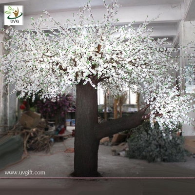 China UVG large artificial decorative tree white wedding trees with cherry flower for event planner CHR044 supplier