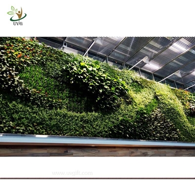 China UVG GRW016 Artificial Living Wall Decorative Indoor Plants home garden decking supplier
