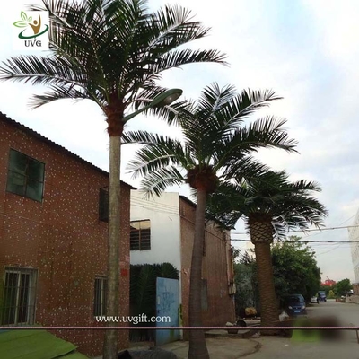 China UVG Wedding favors large outdoor artificial palm trees wholesale for garden decoration supplier