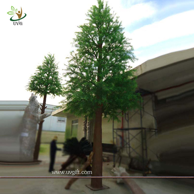 China UVG Base station tree engineering green pine artificial tree tower for outdoor decoration supplier