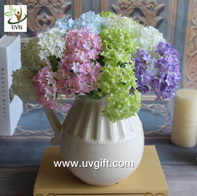 China UVG FHY63 making hydrangea flowers artificial for wedding decorating and partying supplier