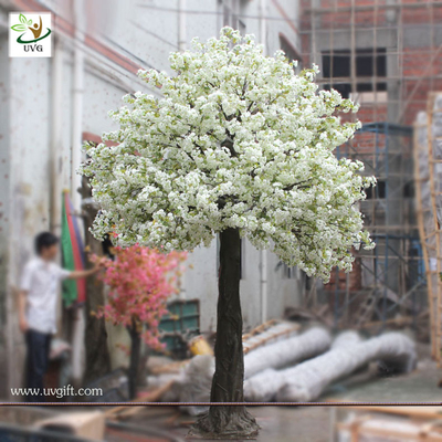 China UVG CHR031 White realistic cherry blossom artificial tree for wedding dcoration supplier