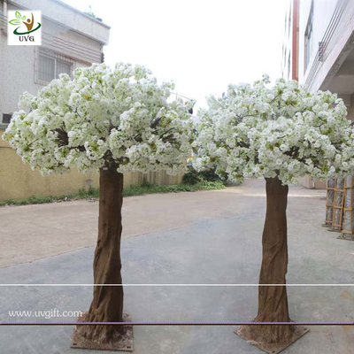 China UVG CHR06 High simulation white cherry blossom trees in artificial flowers for sale supplier