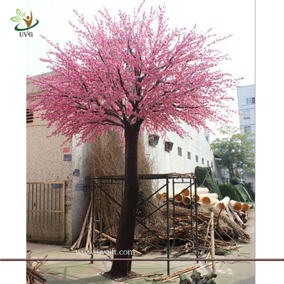 China UVG wedding planner in china pink faux trees in peach blossoms for wedding decoration supplier