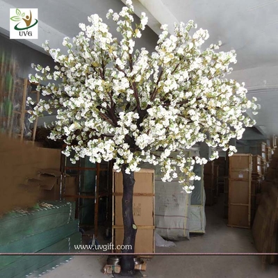 China UVG planning a wedding fake white cherry blossom tree for indoor decoration CHR071 supplier