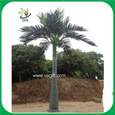 China UVG PTR024 outdoor artificial date palm tree with silk leaves for beach landscaping supplier