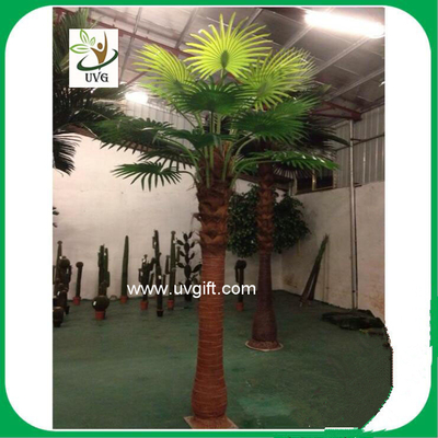 China UVG PTR037 3 meters tall indoor ornamental faux palm trees for garden landscaping supplier