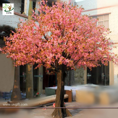 China UVG CHR007 Wedding Decoration Artificial Cherry Blossom Trees Pink color supplier