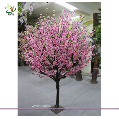 China UVG CHR075 Pink Peach Blossom Decorative Artificial Wooden Tree for Wedding and Party Lan supplier