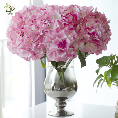 China UVG FHY113 Flower arrangements with artificial hydrangea florist for bride wedding bouquet supplier