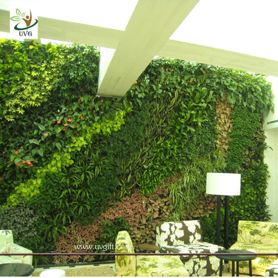 China UVG GRW030 Green Color Artificial Plants and Flowers for Outdoor Garden wall Grass Walls supplier