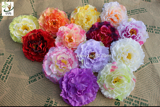 China UVG diy wedding decorations with colorful silk fabric penoy cheap artificial flowers FPN118 supplier