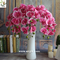 UVG Colorful artificial flower wholesale with plastic orchid for wedding table decoration supplier