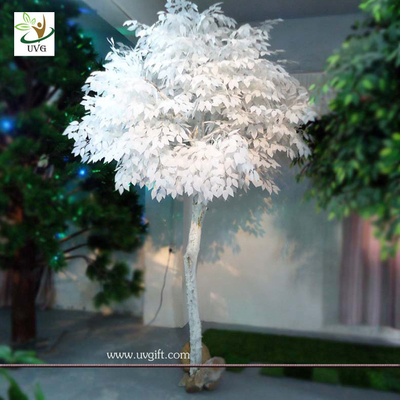 China UVG GRE013 Artificial White tree for wedding decoration garden landscaping supplier