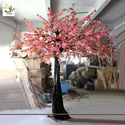 China UVG CHR029 Cheap Artificial Trees Pink cherry blossom for party decoration in Guangzhou supplier