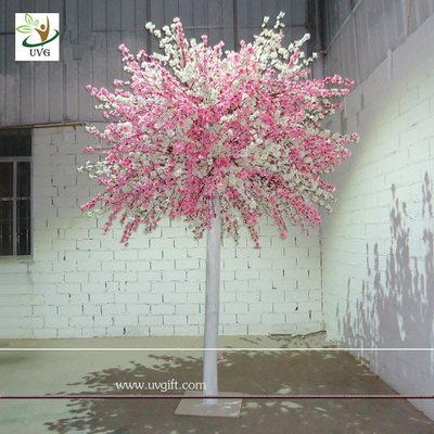 China UVG 10ft White and Pink Factory Direct Artificial Tree Peach Branch to Landscape Weddings supplier