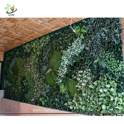 China UVG GRW023 Outdoor Building Decoration Modular Green Wall System by Artificial Plants and supplier
