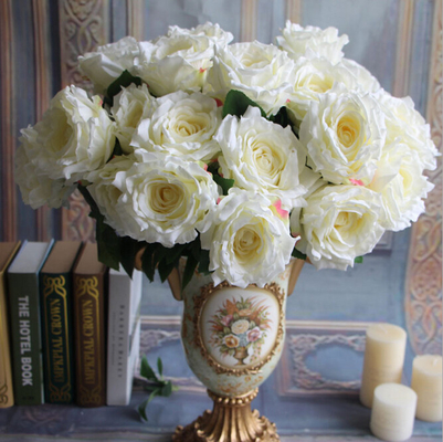 China UVG FLRS56 Wedding Favor Fake Rose Flower Single Stem Made in China supplier