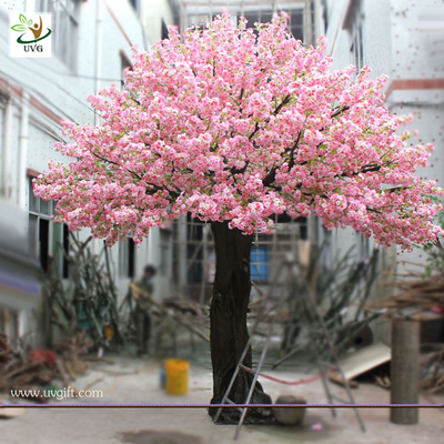 China UVG 15ft Pink artificial japanese cherry blossom tree for wedding and party decoration supplier