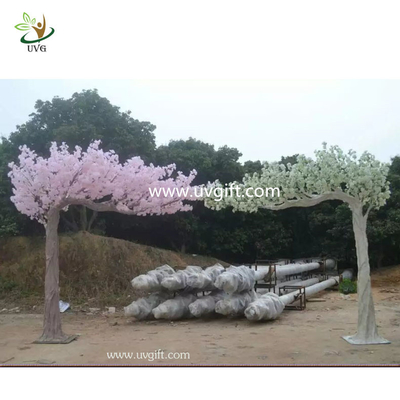 China UVG Indoor pink cherry trees artificial blossom for party decoration supplier