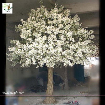 China UVG CHR010 indoor white japanese cherry tree are artificial for wedding themes decoration supplier