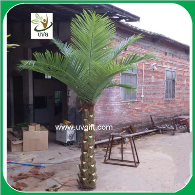 China UVG factory price indoor artificial palm decorative coconut tree for hotel landscaping supplier