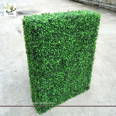 China UVG GRS03 indoor decorated plastic artificial boxwood hedge for party landscaping supplier
