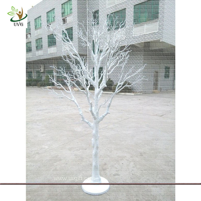 China UVG DTR13 8ft artificial white dried tree decoration for party and wedding landscaping supplier