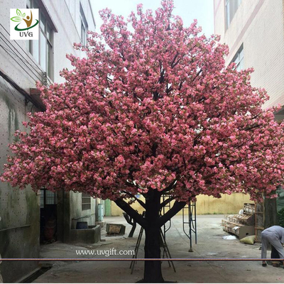 China UVG 4m Indoor home artificial cherry blossom landscape trees for birthday party decoration supplier