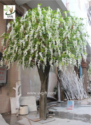 China UVG WIS012 artificial flower tree with fake wisteria blossoms for party background decoration supplier