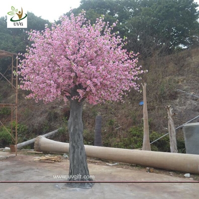 China UVG CHR140 china event supplier home decoration pink peach blossom fake trees for weddings supplier