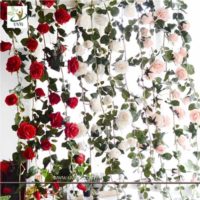 China UVG CHR148 Factory direct sales floral arrangements rose flower artificial vine for home furnishing decoration supplier