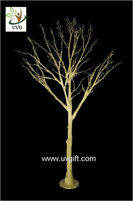 China UVG 10ft artificial gold wishing tree with decorative twigs for party table decorations DTR30 supplier