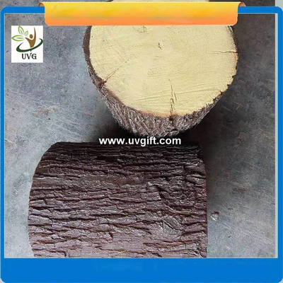 China UVG realistic china fir stool model GRC fiberglass fake tree stump for park decoration CHR151 supplier