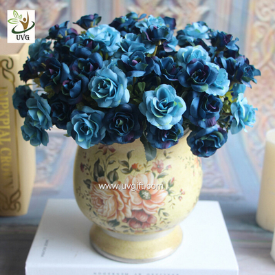 China UVG table centerpieces fake roses silk wedding bouquets for party table decoration FRS67 supplier