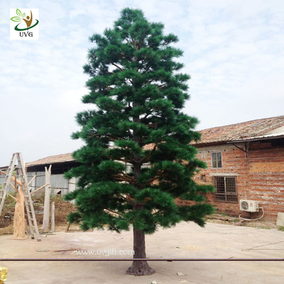 China UVG new outdoor christmas decorations artificial pine tree for road ornament made in china GRE065 supplier