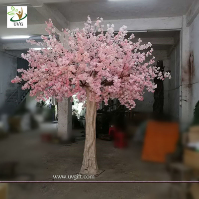 China UVG 10 foot pink cherry blossom decorative artificial trees for church wedding decorations CHR170 supplier