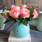 UVG FLRS29 Wedding Decor Bridal Bouquets Artificial Flower Rose Bundle supplier