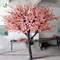 UVG 8 foot artificial pink cherry blossom tree in wood trunk for birthday party decoration CHR074 supplier