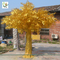 UVG 4m tall living gold banyan leaves artificial trees for outdoors GRE056 supplier