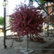 UVG 5ft cheap artificial trees with fake peach blossoms for wedding table center pieces supplier