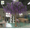 UVG WIS011 4 meters purple fake trees with silk wisteria flowers for party decoration supplier