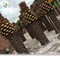 UVG PTR056 big artificial tree trunk with fake coconut palm trees for park landscaping supplier