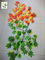 UVG garden ornament orange artificial maple leaves for holiday living outdoor decoration GRE054 supplier