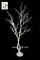 UVG white artificial twig tree with PE plastic branches for wedding decoration ideas DTR28 supplier