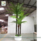 UVG indoor bonsai artificial mini palm trees with plastic leaves for office landscaping PTR061 supplier