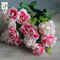 UVG wedding flower arrangements silk cheap artificial rose bouquets for table decorations FRS67 supplier