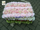 UVG fashionable artificial flower mat carpet in roses and hydrangeas for wedding backdrop wall decoration CHR1136 supplier